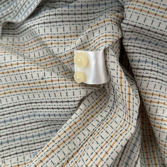 Men's Tommy Bahama Cotton Button Down Long Sleeve Shirt Size Large - Picture 7 of 10